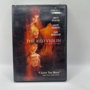 The Red Violin DVD Movie Starring Samuel L. Jackson Greta Scacchi Rated R